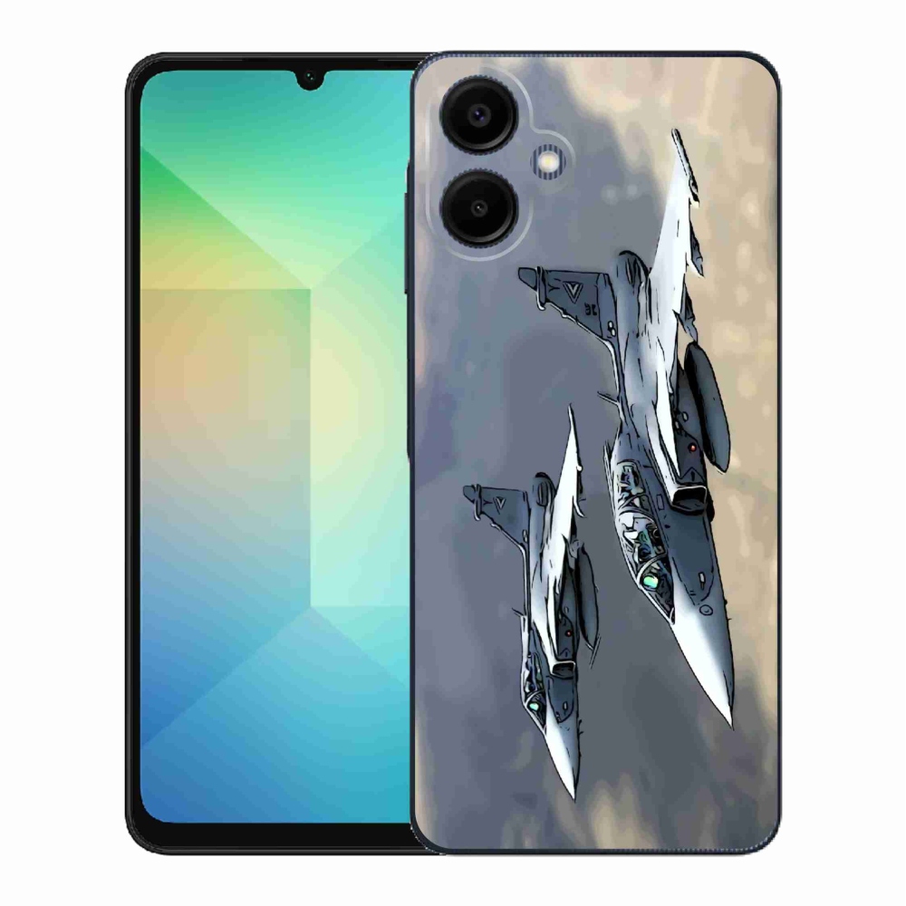 Gél borítás mmCase Samsung Galaxy A06 4G - vadászrepülők számára