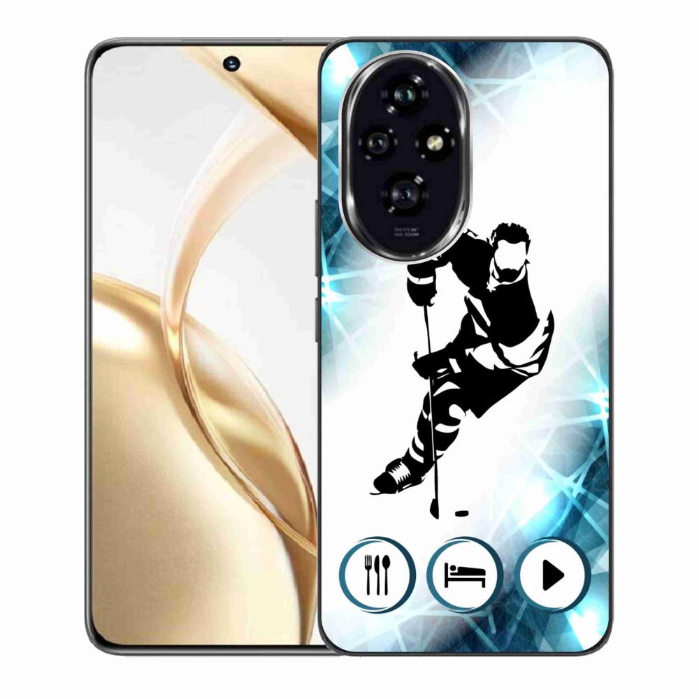 Zselés borítás mmCase a Honor 200 5G számára - hoki 1