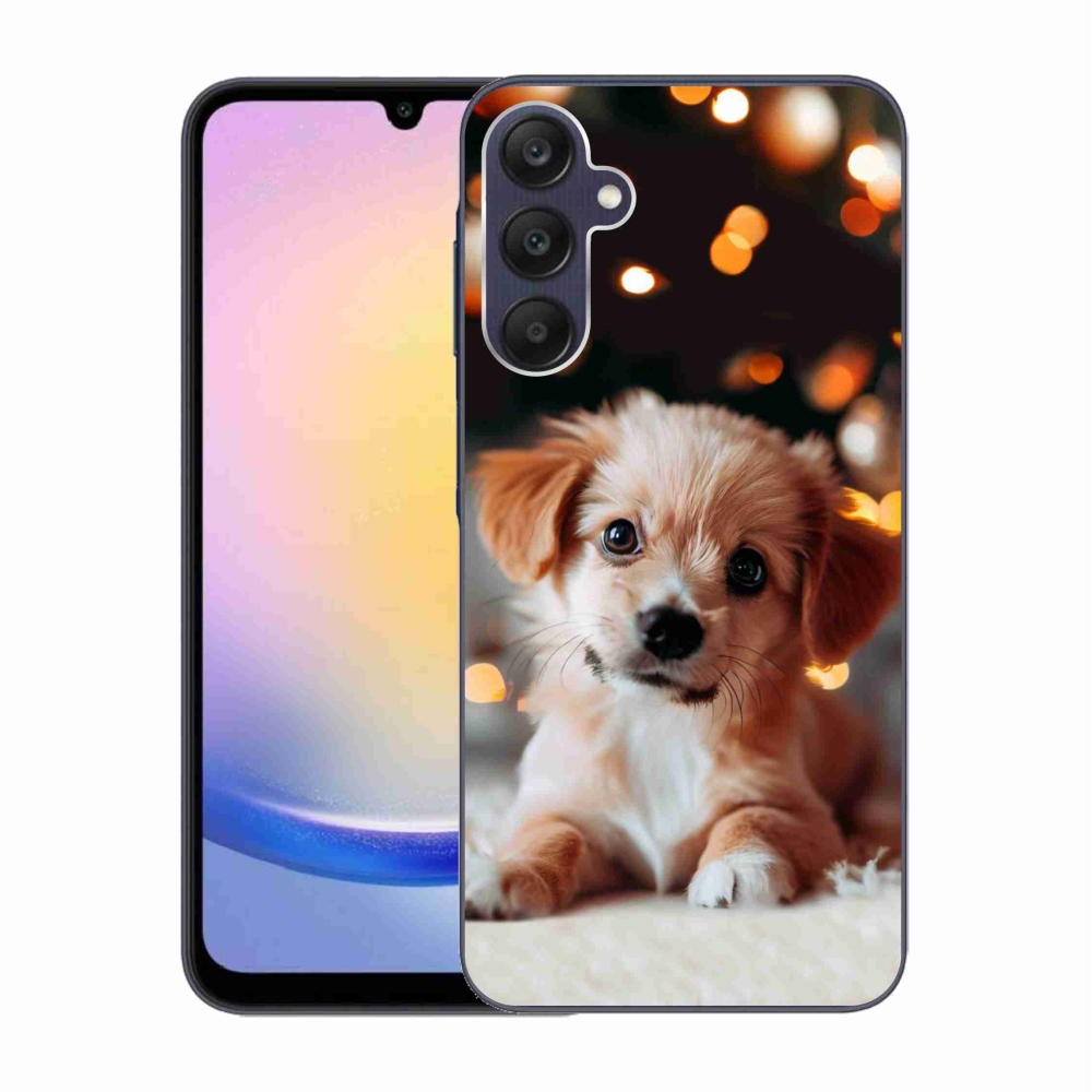 Zselés borítás mmCase Samsung Galaxy A25 5G - kölyökkutyakékhez