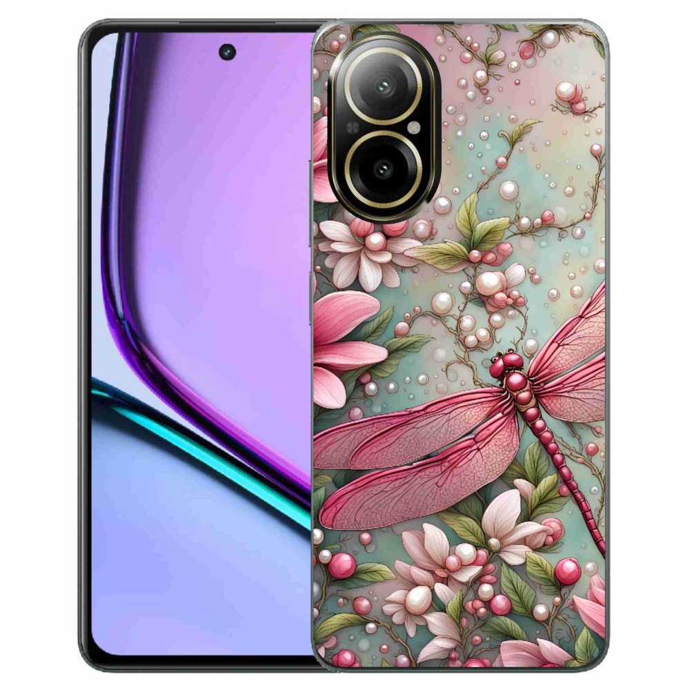 Gél borítás mmCase a Realme C67 készülékhez - szitakötő