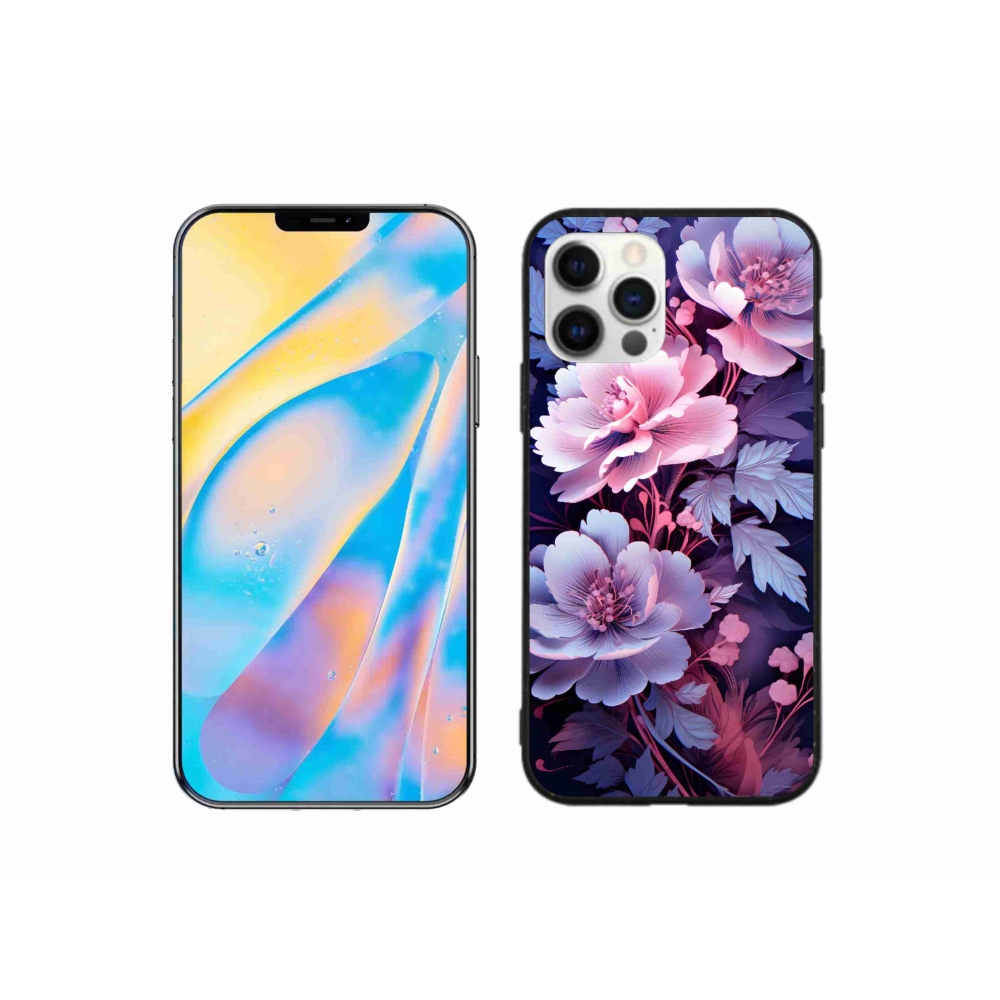 Gél borítás mmCase iPhone 12 készülékhez - virágok 11