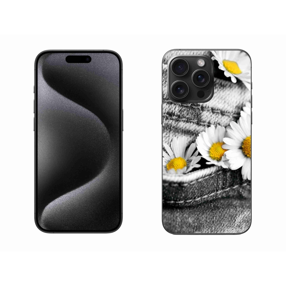 Gél tok mmCase iPhone 15 Pro Max készülékhez - Százszorszép színű