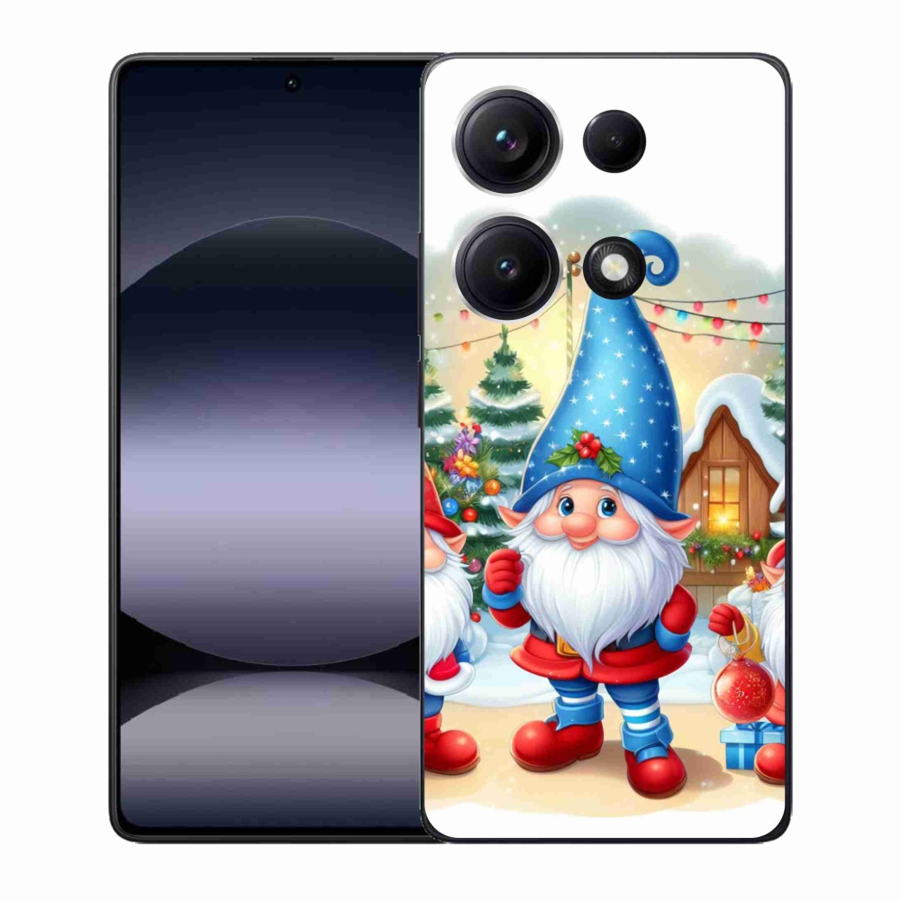 Gél borítás mmCase a Xiaomi Redmi Note 14S-hez - Karácsonyi manók