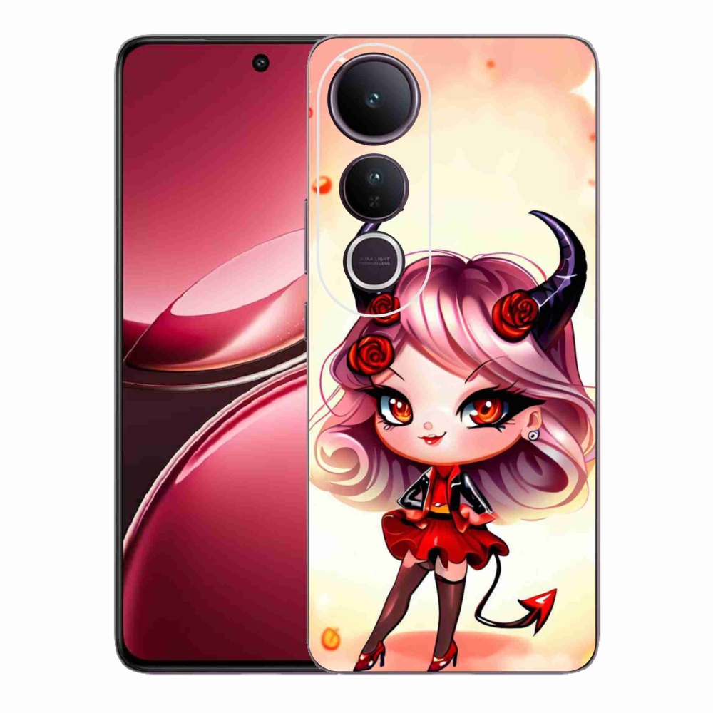 Gél borítás mmCase a Vivo V50 Lite 4G/5G készülékhez - karikatúra ördög
