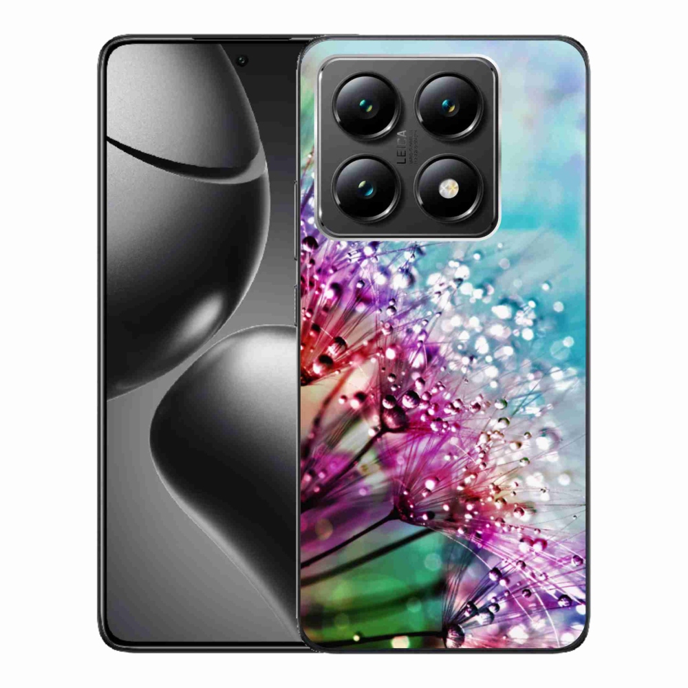 Gél borító mmCase a Xiaomi 14T-hez - színes virágok