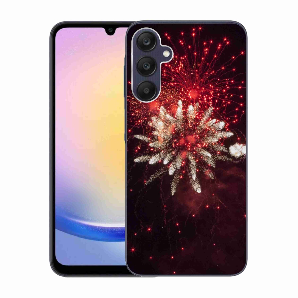 Gél borítás mmCase Samsung Galaxy A25 5G - tűzijáték