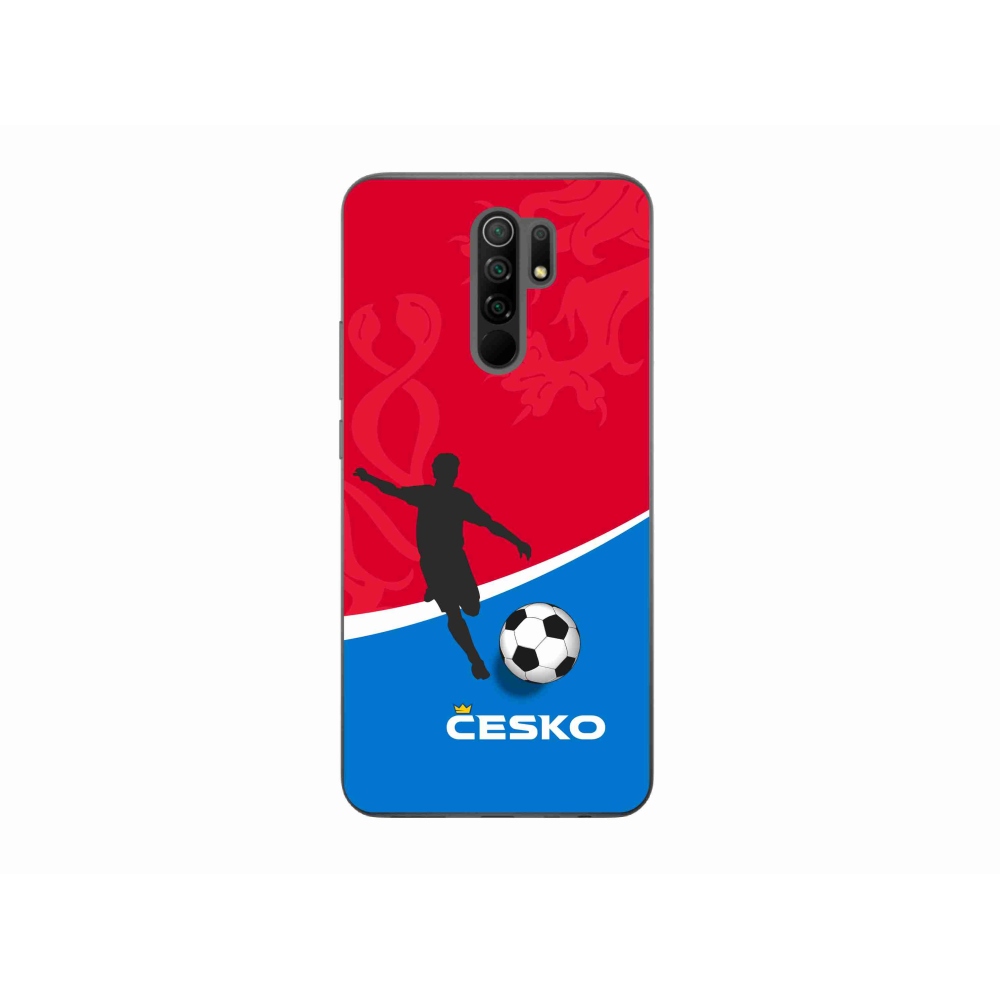 Gél borítás mmCase a Xiaomi Redmi 9-hez - futball Csehország
