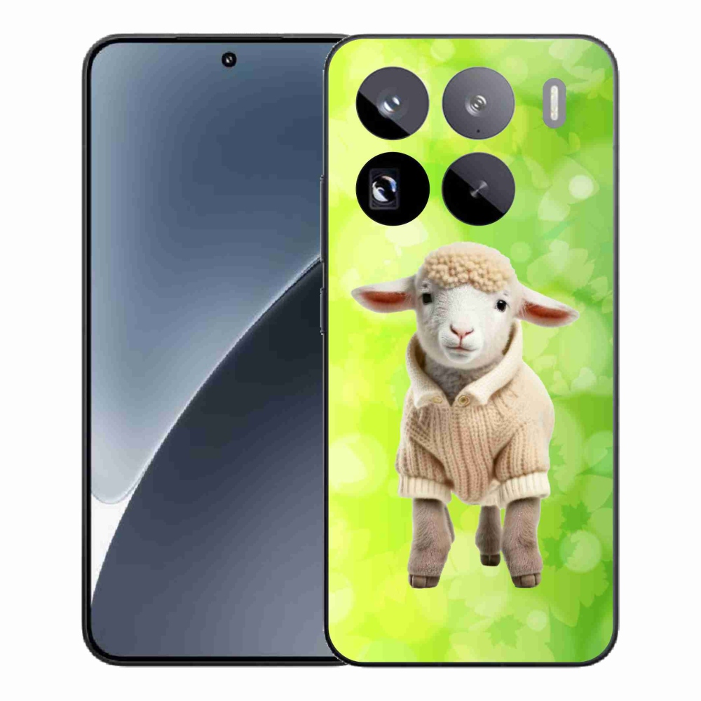 Gél borítás mmCase a Xiaomi 15 Pro-hoz - bárány pulóverben