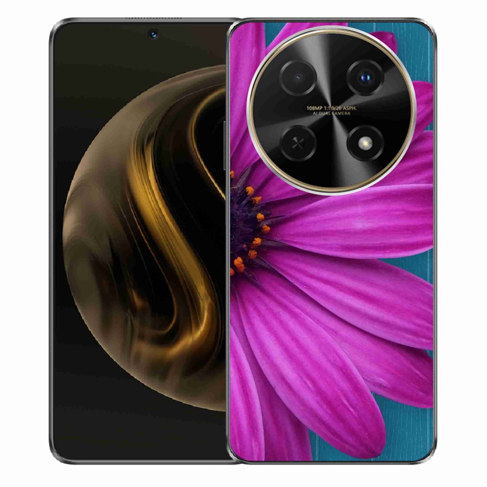 Gél tok mmCase a Huawei Nova 12i készülékhez - lila margaréta