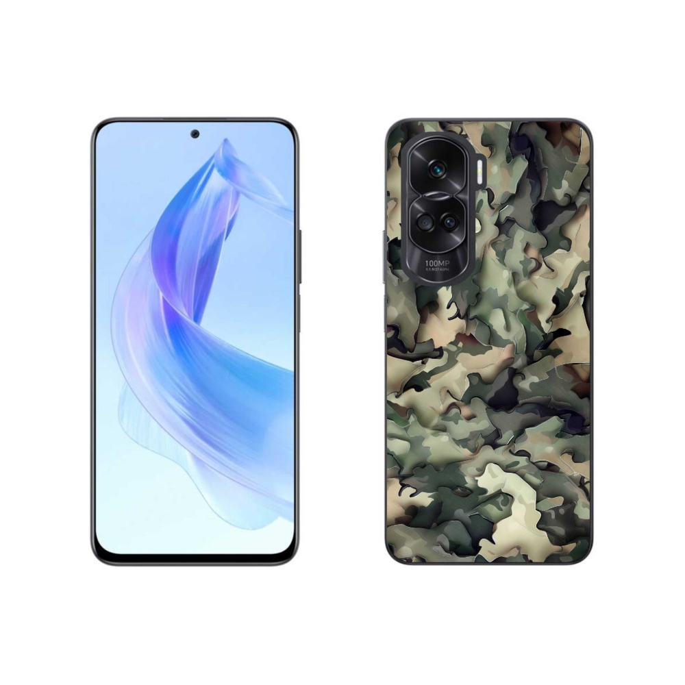 Zselés borítás mmCase a Honor 90 Lite-hoz - terepszínű minta 9