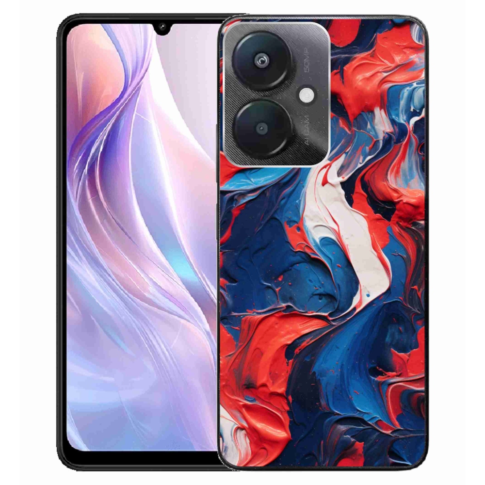 Gél borítás mmCase a Xiaomi Redmi 13C 5G számára - absztrakt motívum 7