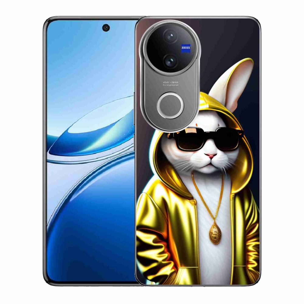 Zselés borítás mmCase a Vivo V50 5G készülékhez - cat boss