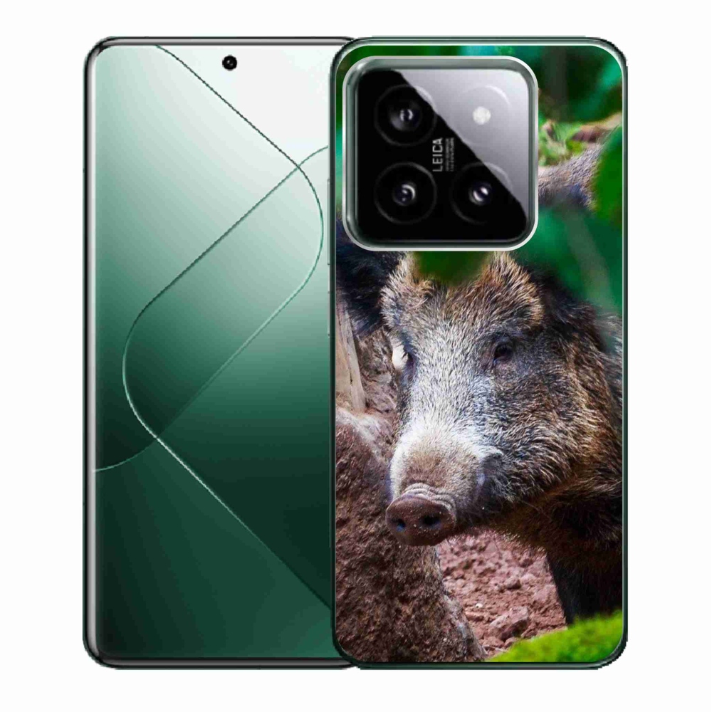 Gél borítás mmCase a Xiaomi 14 - vaddisznóhoz