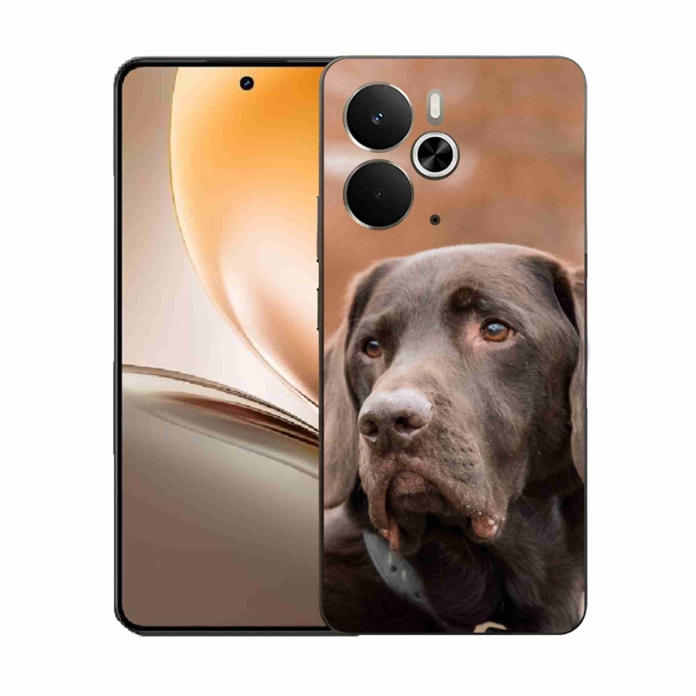 Gél borítás mmCase a Realme 14 5G/14T 5G készülékhez - barna labrador