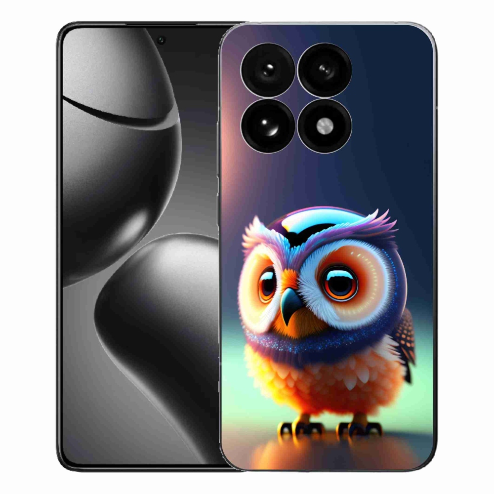 Gél borítás mmCase a Xiaomi 15T-hez - bagoly