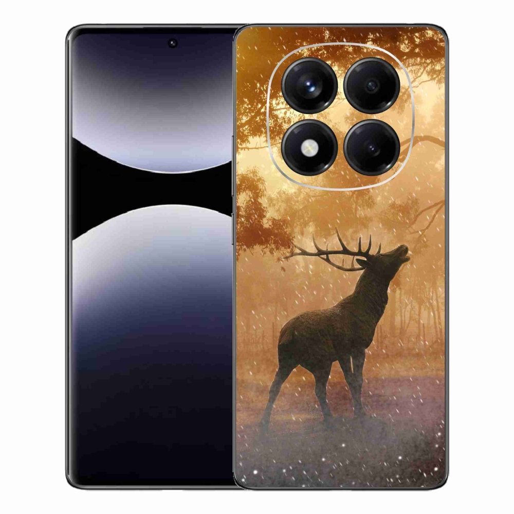 Zselés borítás mmCase a Xiaomi Redmi Note 14 Pro számára - szarvas a vadászaton