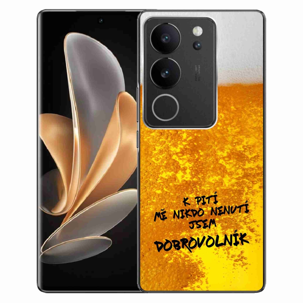 Gél borítás mmCase a Vivo V29 5G számára - sör motívum 4