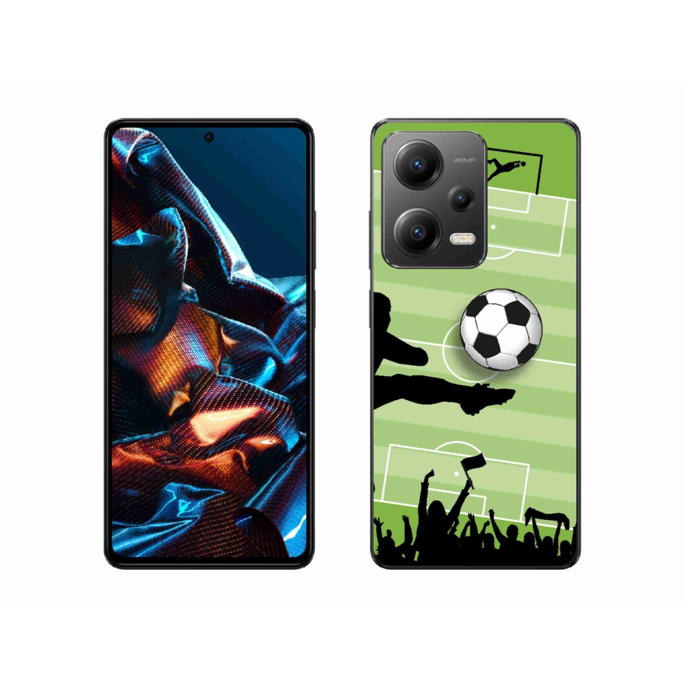 Gél borítás mmCase a Xiaomi Redmi Note 12 Pro 5G-hez - futballpálya 3