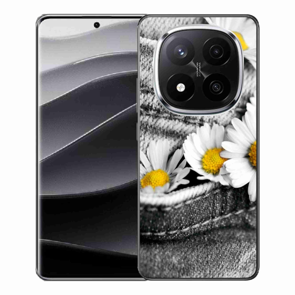 Gél borítás mmCase a Xiaomi Redmi Note 14 Pro+ 5G számára - margaréták