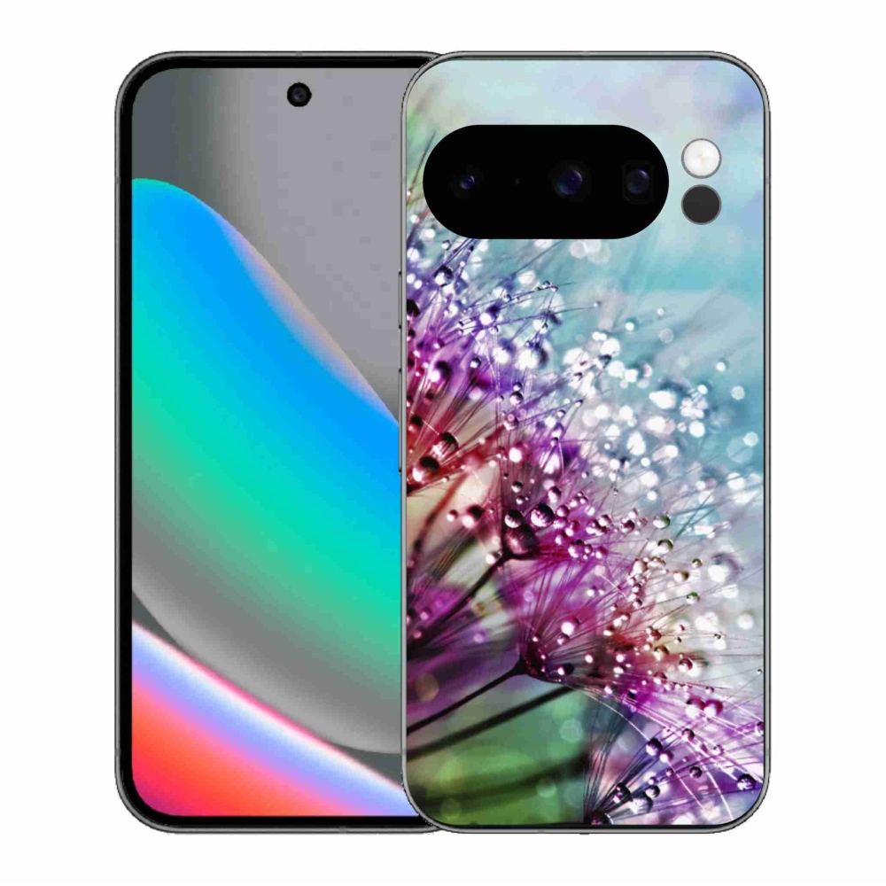 Gél borítás mmCase a Google Pixel 10 Pro számára - színes virágok