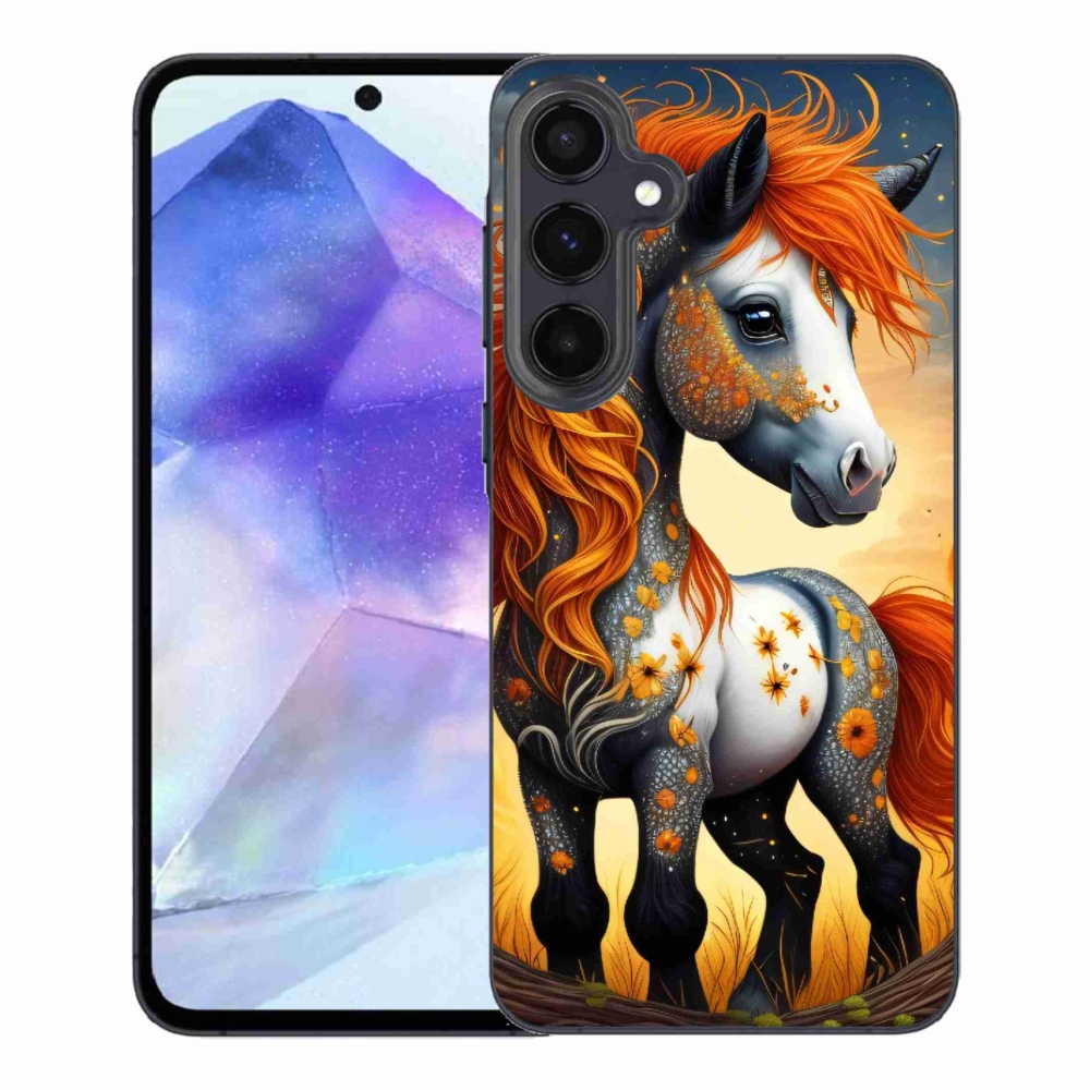 Zselés borítás mmCase Samsung Galaxy A55 5G - színes póni