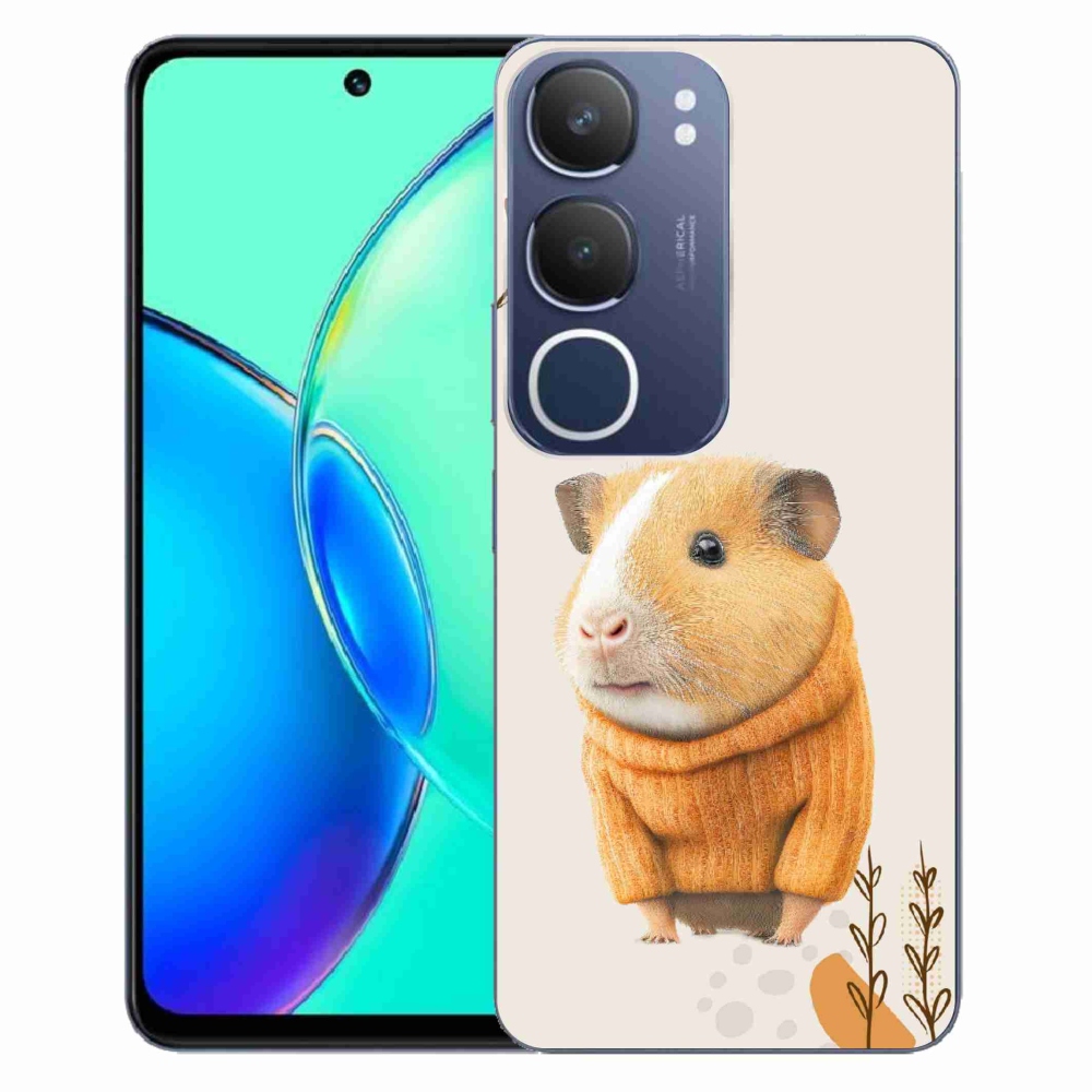 Gélburkolat mmCase a Vivo Y19s-hez - tengerimalac pulóverben