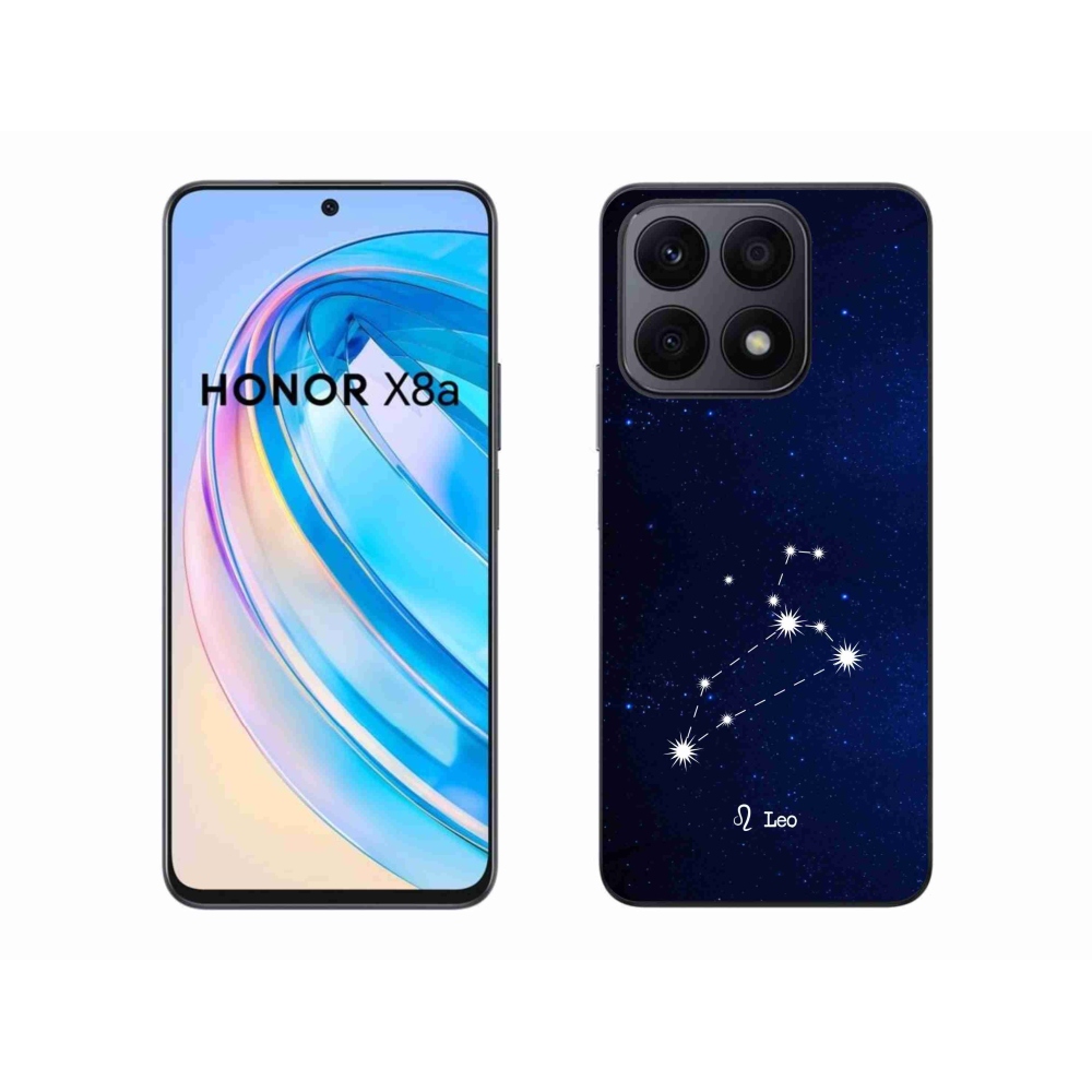 Zselés borítás mmCase a Honor X8a számára - Lion konstelláció