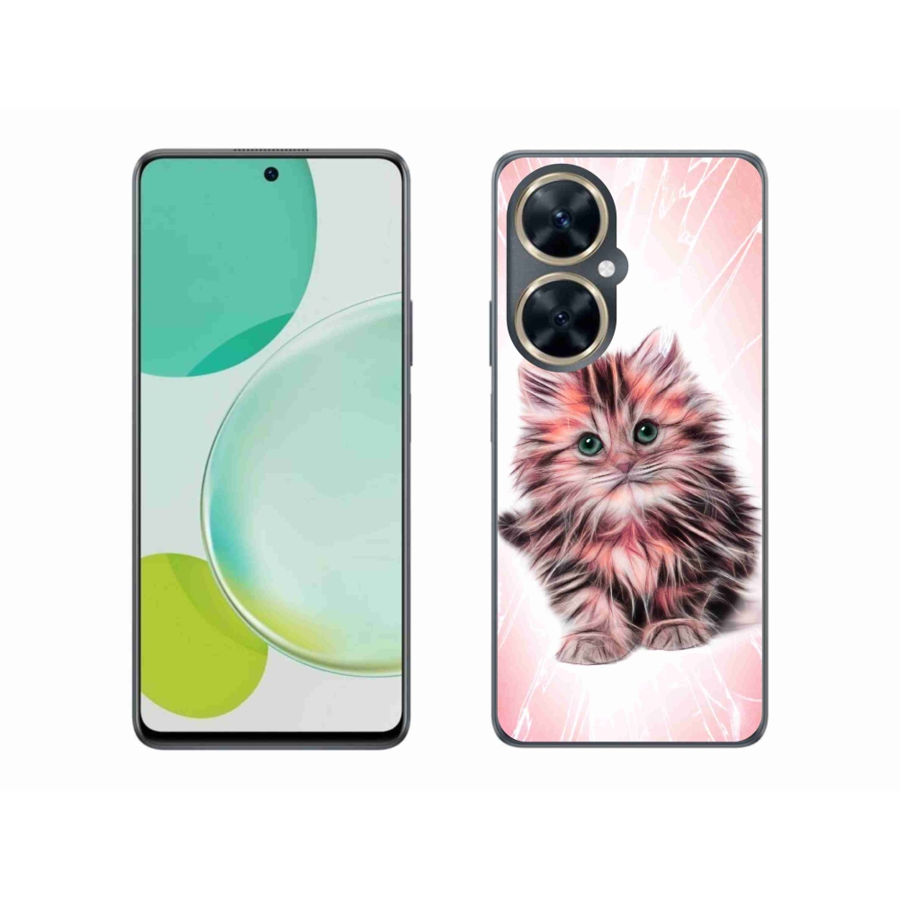 Gél borító mmCase a Huawei Nova 11i készülékhez - aranyos cica
