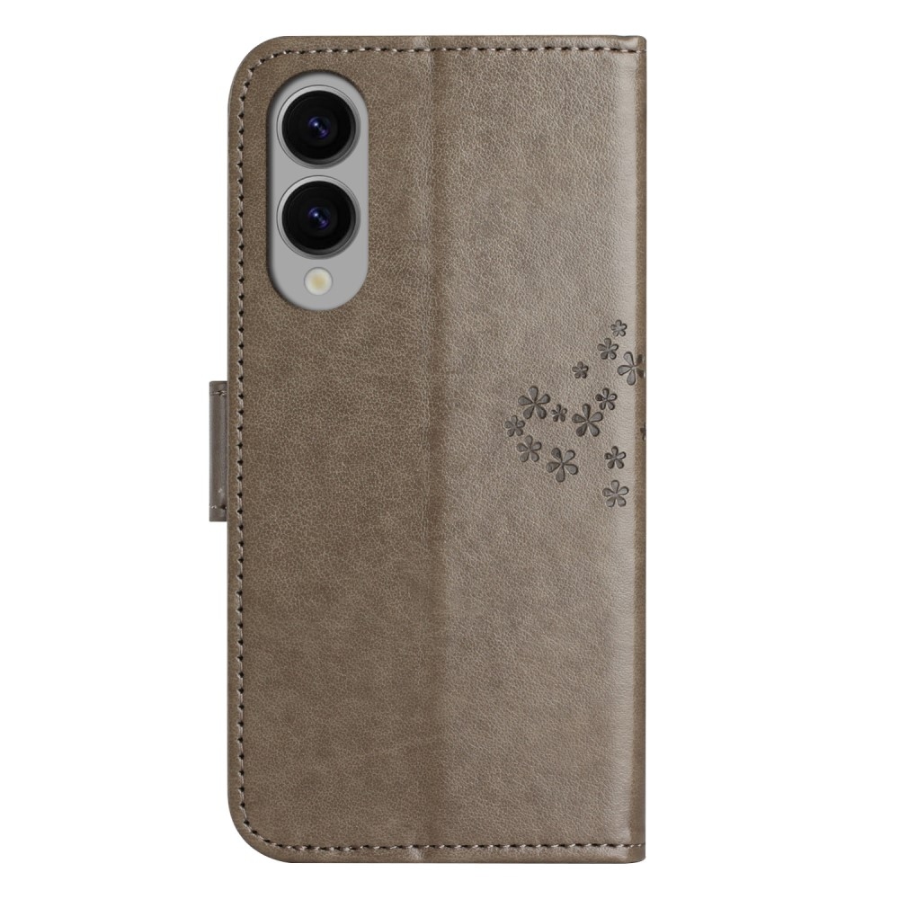 Fa könyv tok Samsung Galaxy S25 Edge készülékhez - szürke