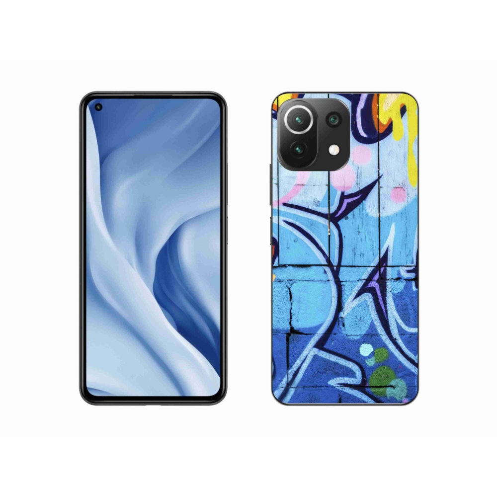Gél borítás mmCase a Xiaomi Mi 11 Lite 4G/5G készülékhez - graffiti