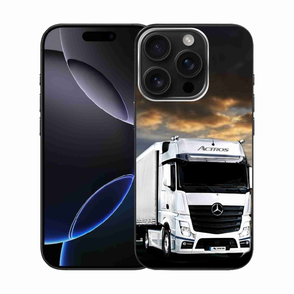 Gél borítás mmCase iPhone 16 Pro készülékhez - teherautó