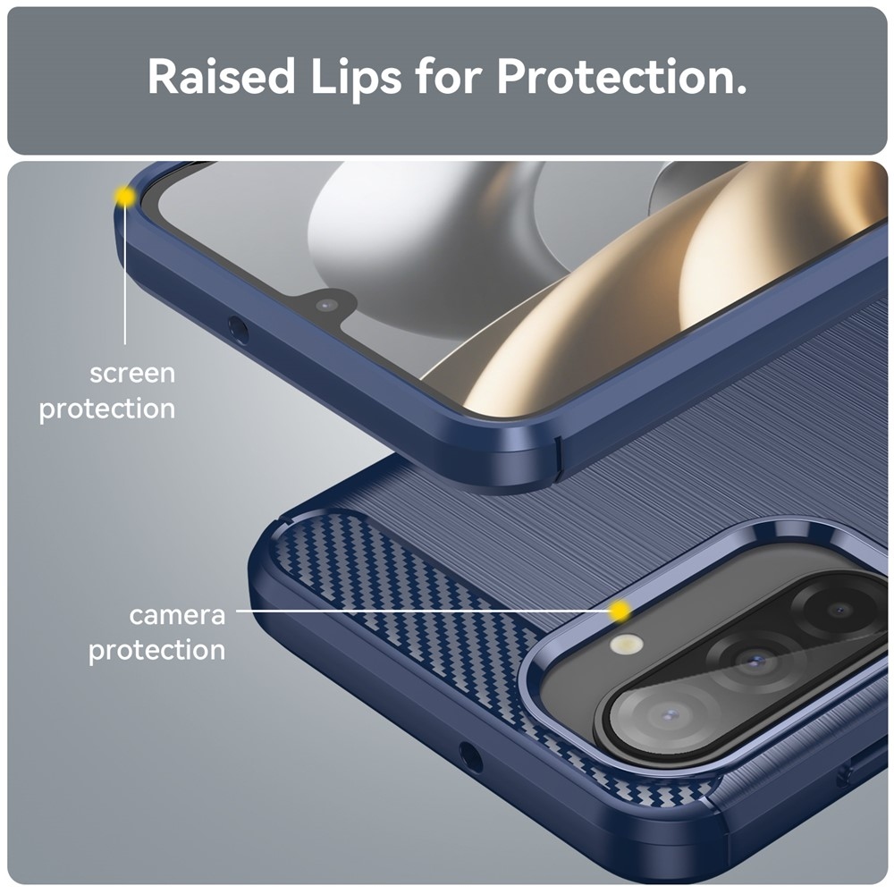 Szénálló zselés tok Samsung Galaxy A17 4G/5G - kék