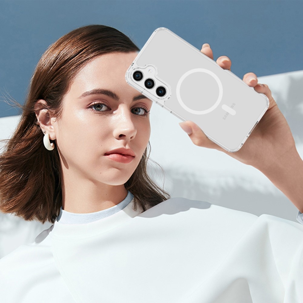 Gél tok fix hátlappal és MagSafe funkcióval Samsung Galaxy S23 FE készülékhez