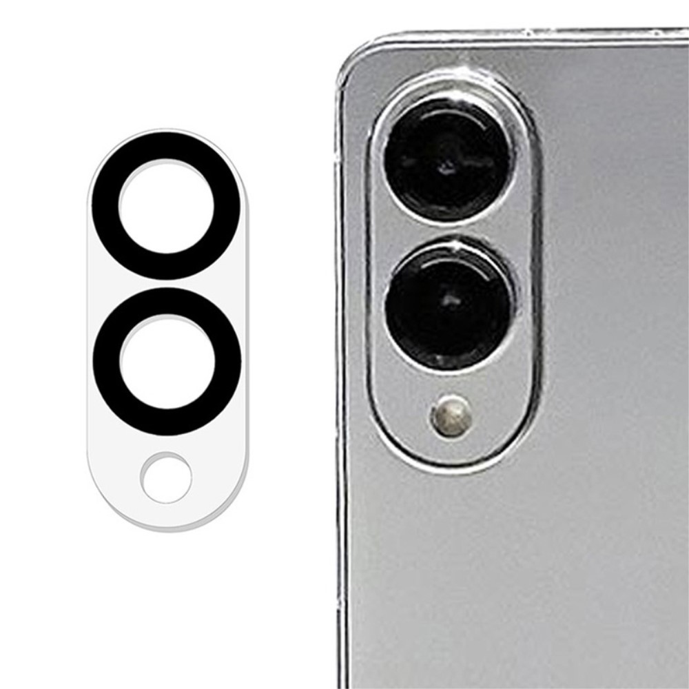 HD kamera lencse üveg Samsung Galaxy S25 Edge - fekete gyűrűk