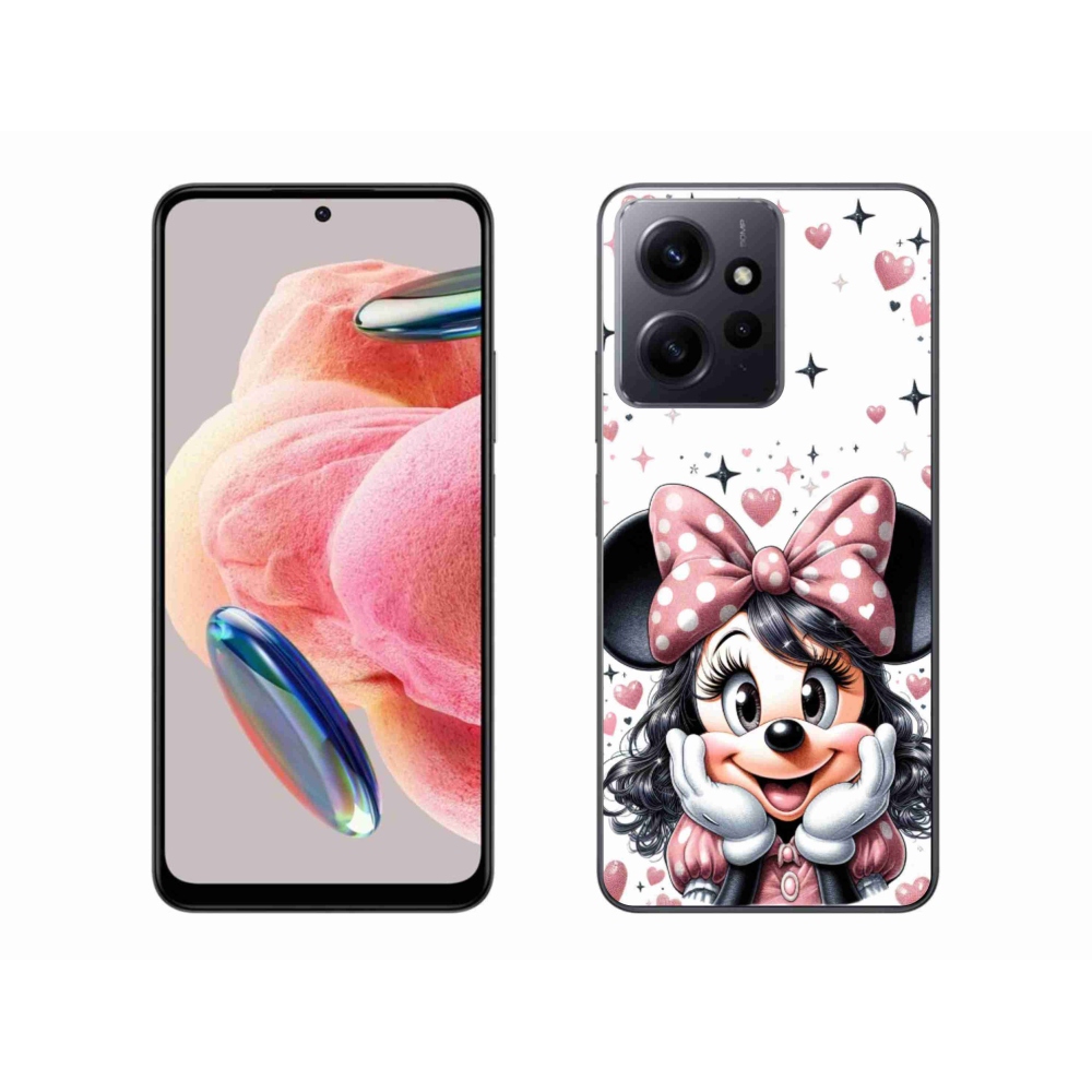 Gél borítás mmCase a Xiaomi Redmi Note 12 4G-hez - minnie