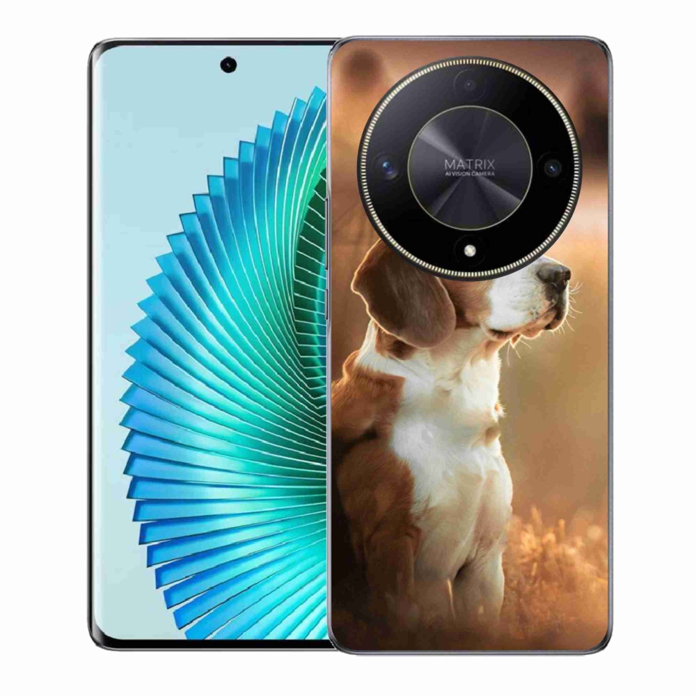 Zselés borítás mmCase a Honor Magic 6 Lite 5G készülékhez - bézs színű