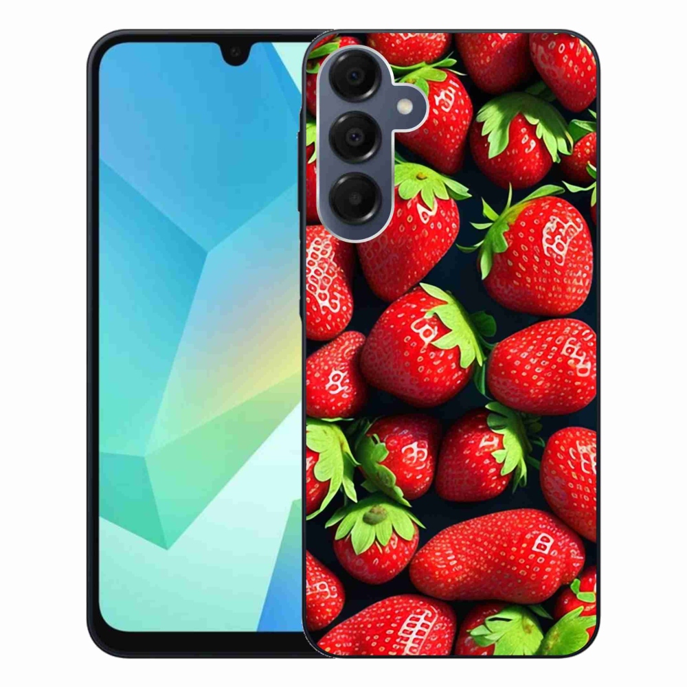Zselés borítás mmCase Samsung Galaxy A16 4G/5G készülékhez - szamóca