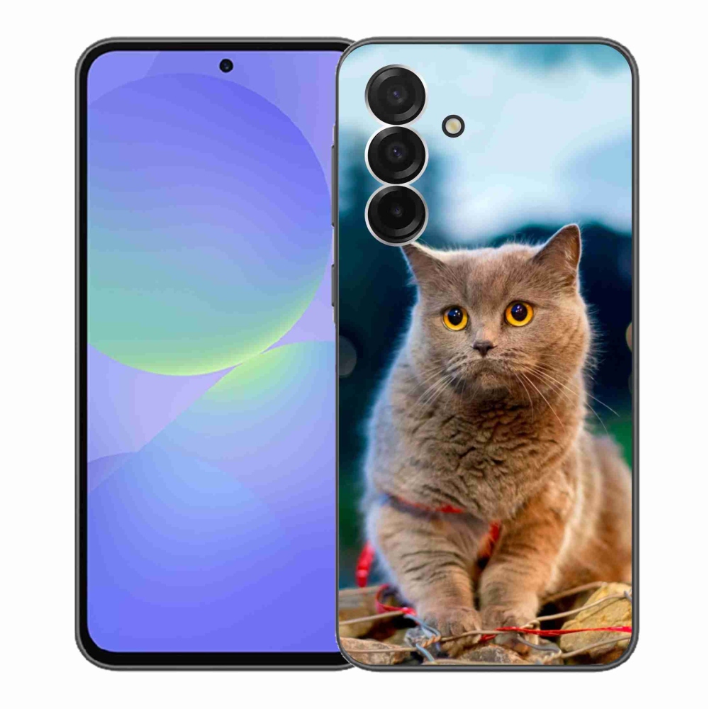 Gél védőhuzat mmCase Samsung Galaxy A36 5G - brit kék 2