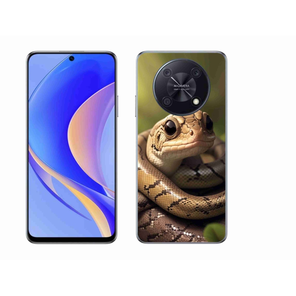 Gél borító mmCase a Huawei Nova Y90 készülékhez - kígyó 1