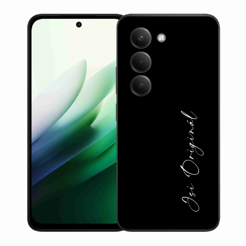 Gél borító mmCase a Xiaomi Redmi 15 5G - te vagy az eredeti fekete háttérrel