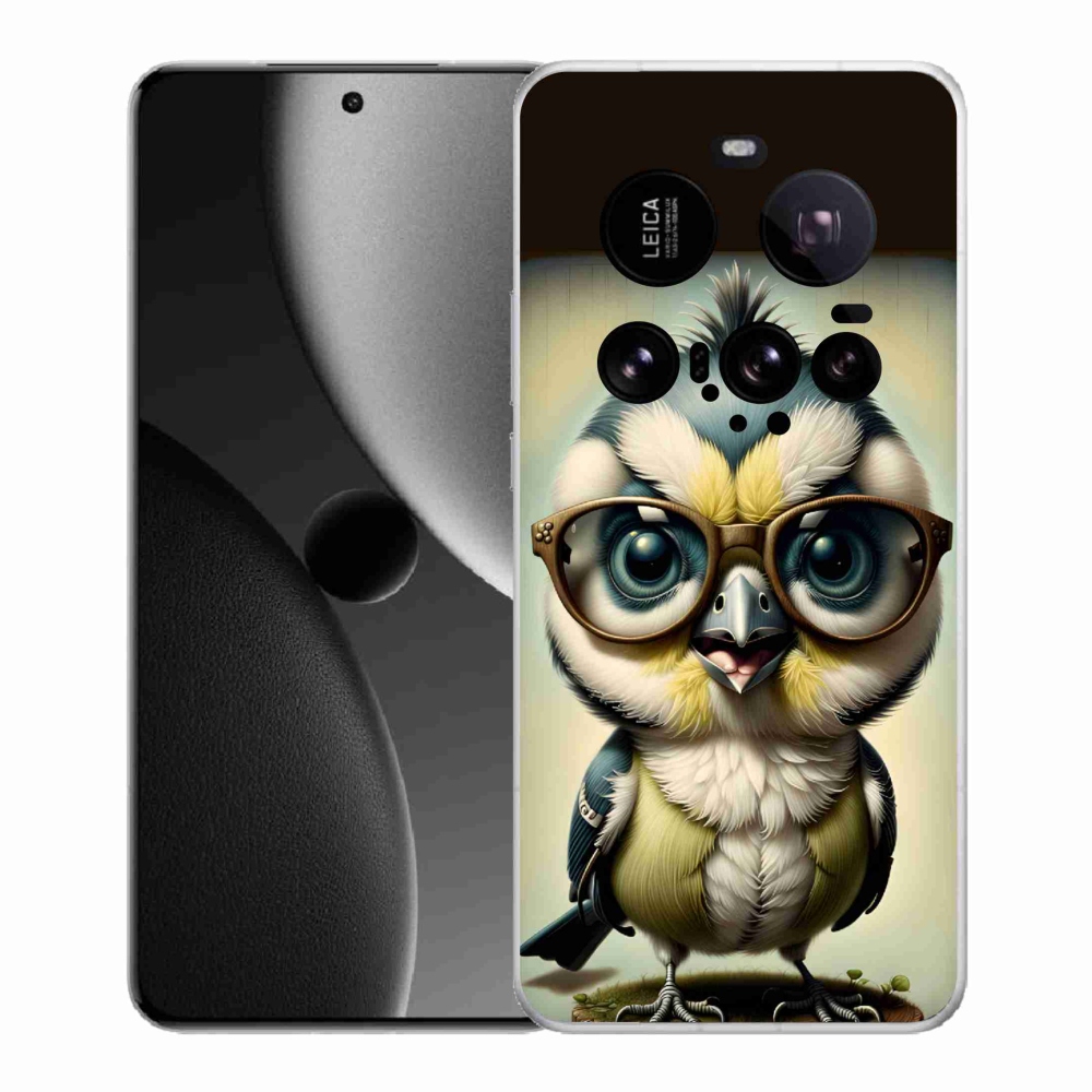 Gél borítás mmCase a Xiaomi 15 Ultra - cub szemüveggel