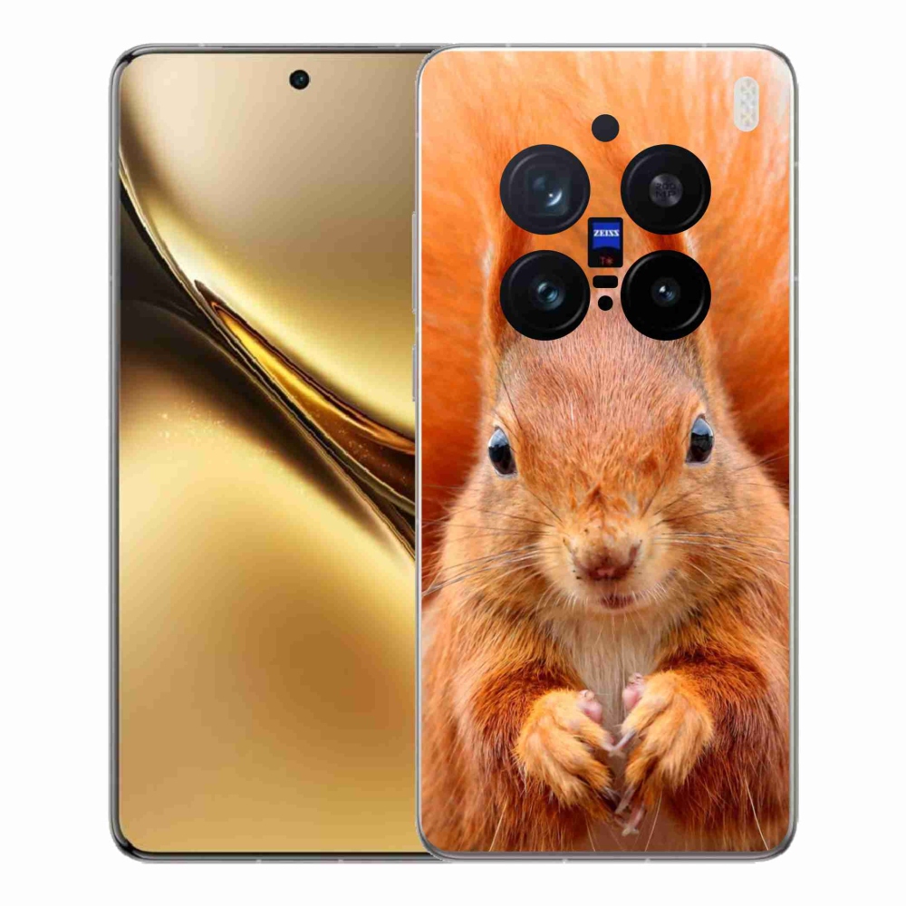 Zselés borítás mmCase a Vivo X200 Pro 5G készülékhez - mókus