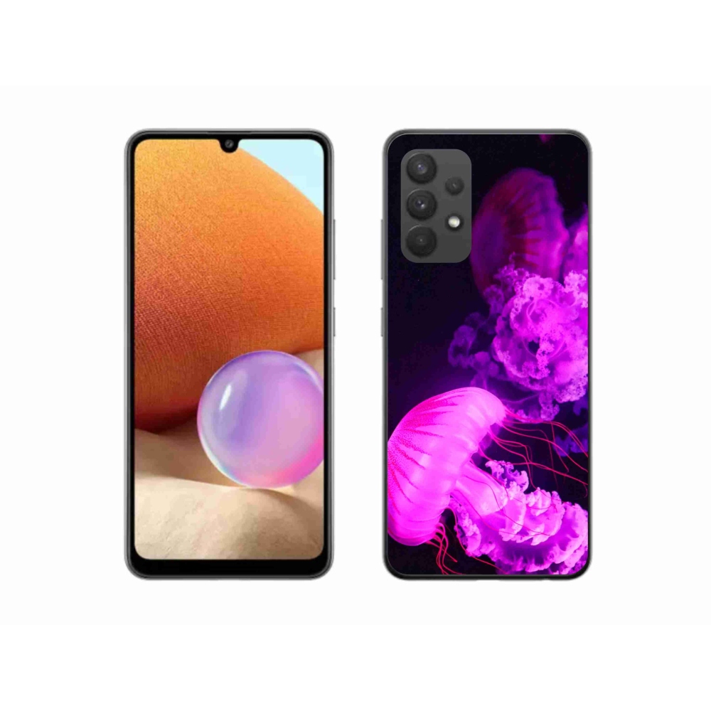 Zselés borítás mmCase Samsung Galaxy A32 4G - medúza 1