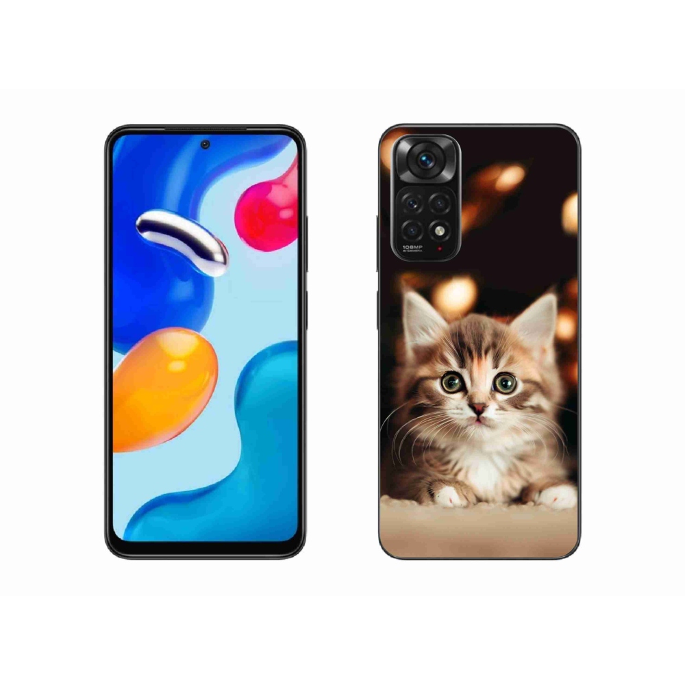 Gél borítás mmCase a Xiaomi Redmi Note 11S 4G-hez - aranyos cica 2