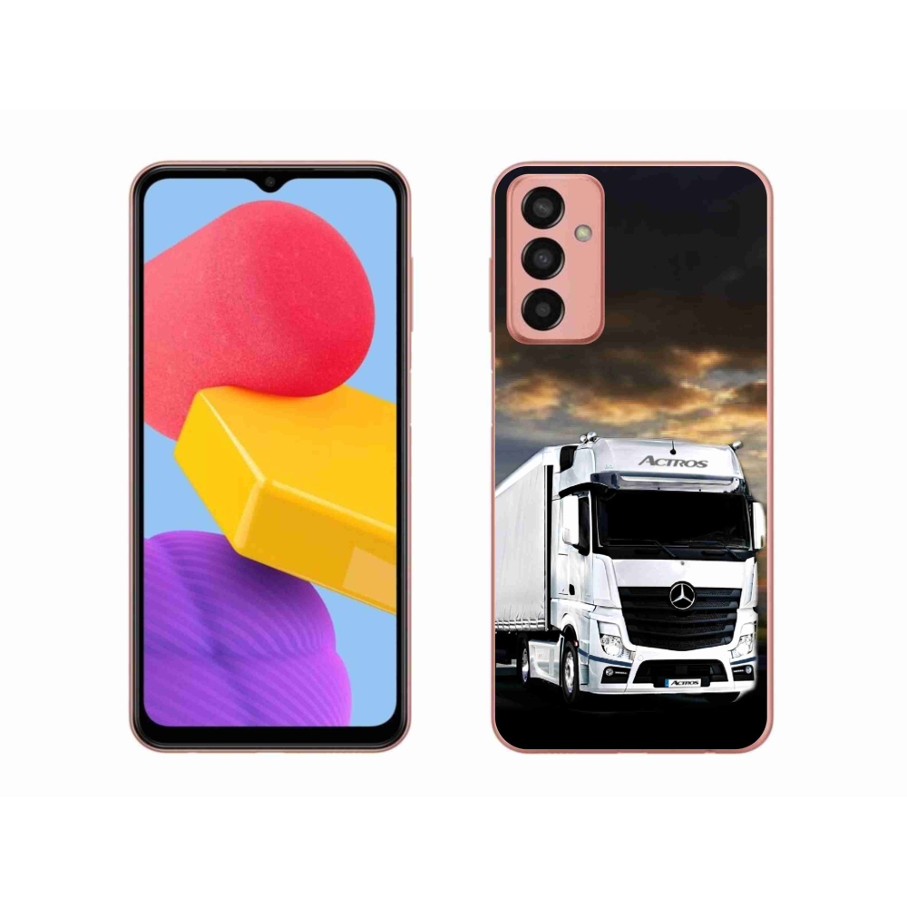 Zselés borítás mmCase Samsung Galaxy M13 - teherautóhoz