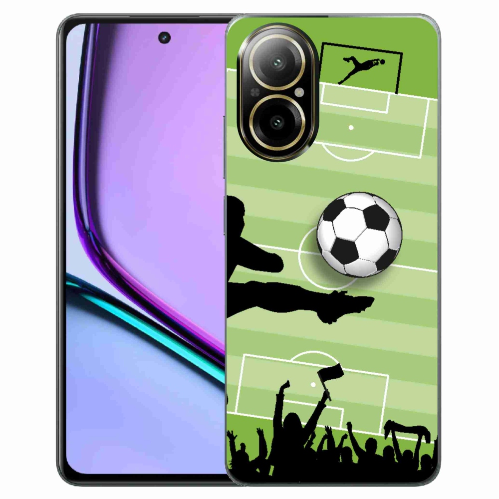 Gél borítás mmCase a Realme C67 készülékhez - foci 3