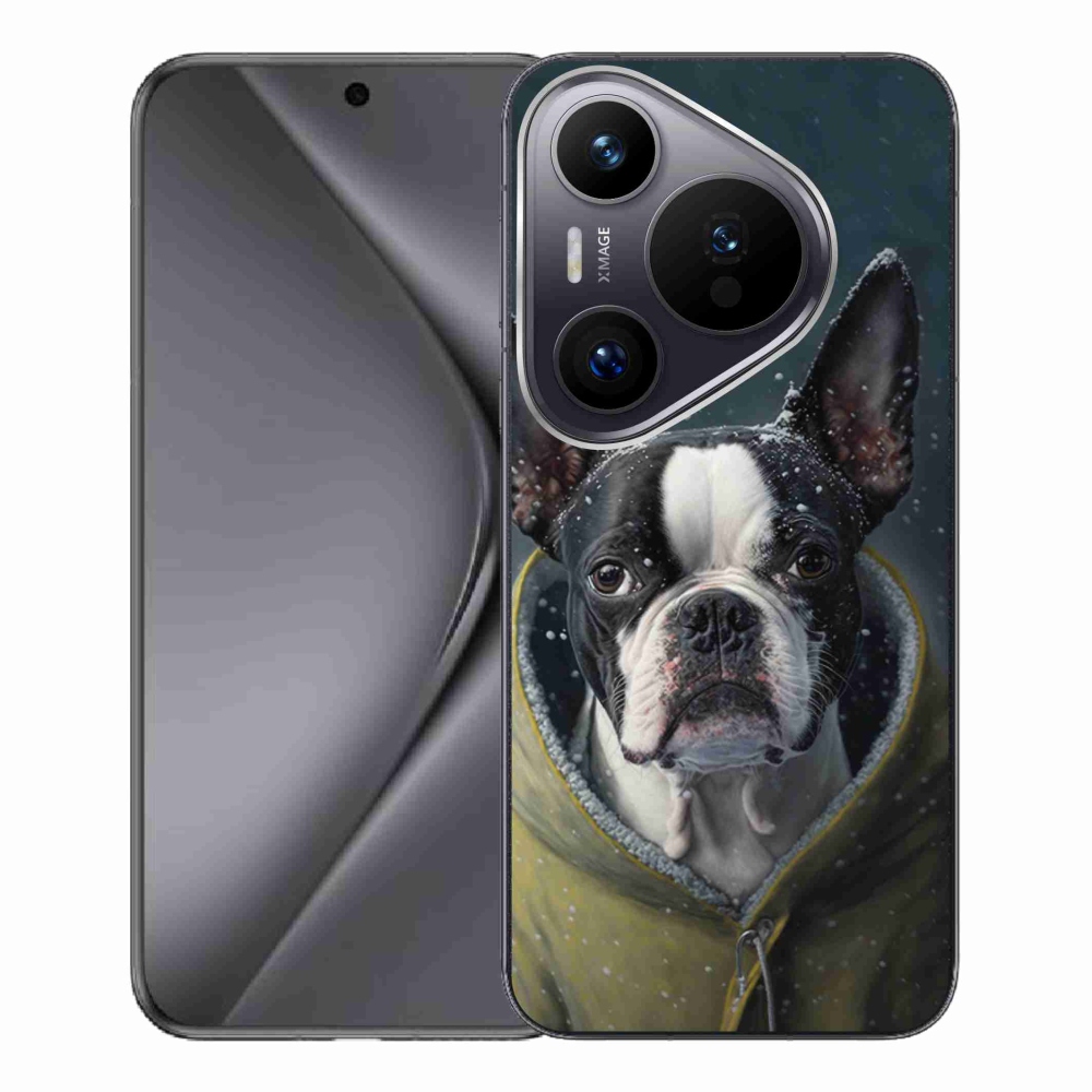 Gél borítás mmCase a Huawei Pura 70 Pro készülékhez - bulldog