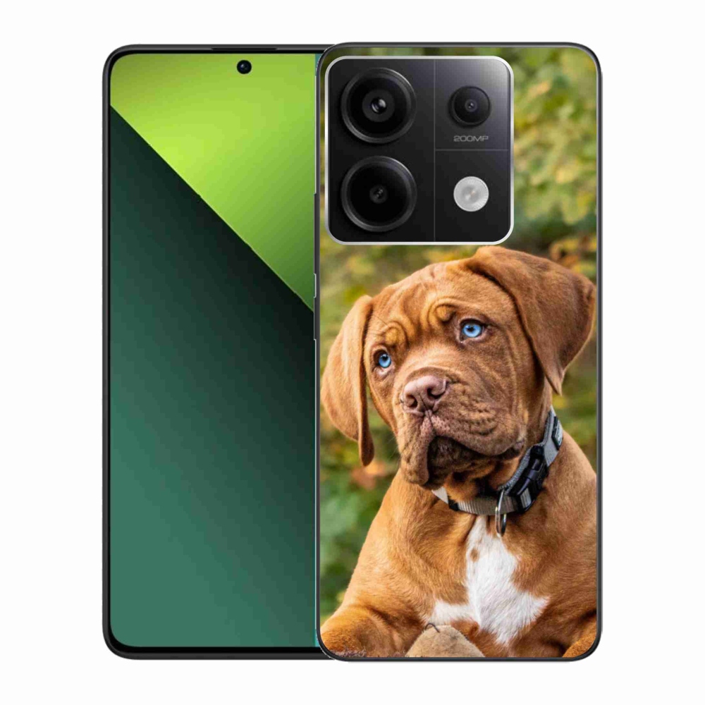 Gél borítás mmCase a Xiaomi Redmi Note 13 Pro 5G/Poco X6 5G számára - kölyökkutyakék