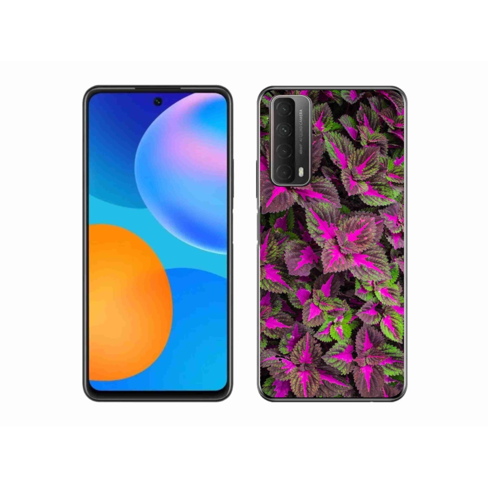 Zselés borító mmCase a Huawei P Smart (2021) - virág 10