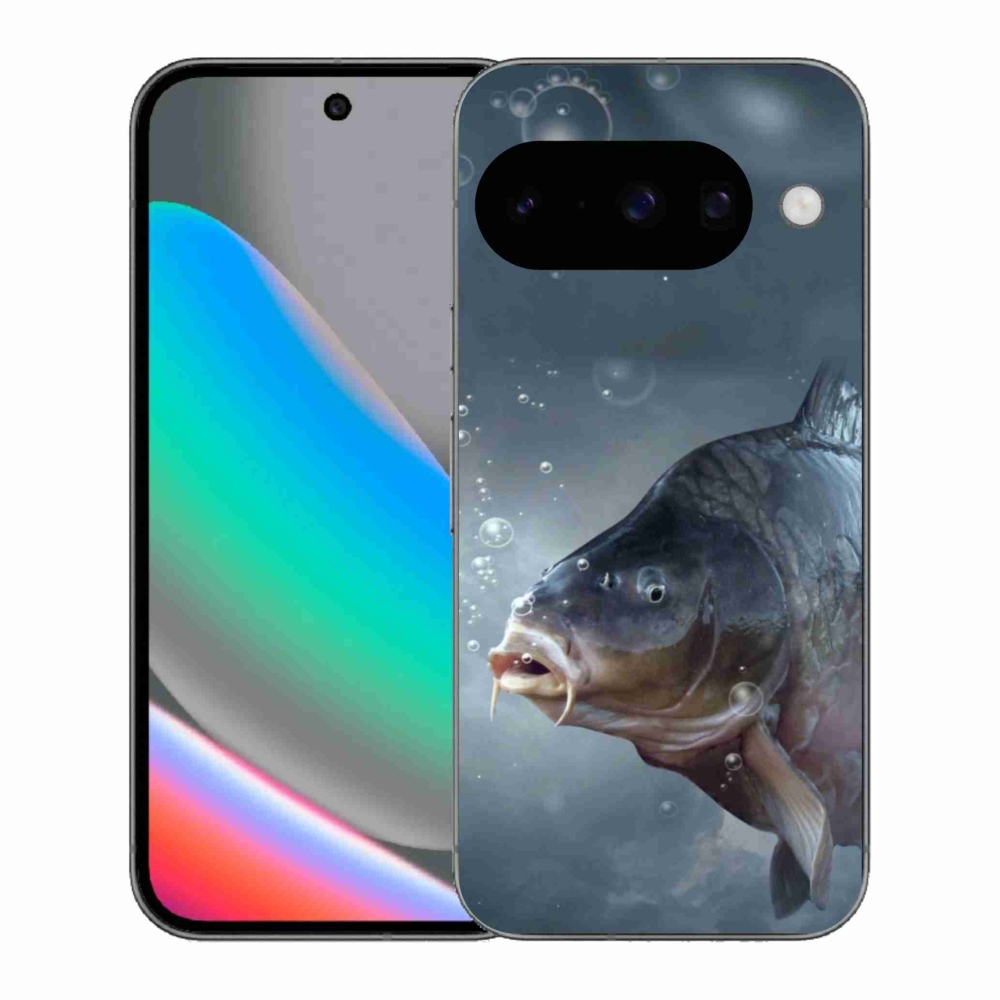 Gél borítás mmCase a Google Pixel 10 számára - ponty és buborékok